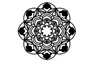 Mandala Vector Art Pattern 643: A Versatile Design for Creative and Practical Applications