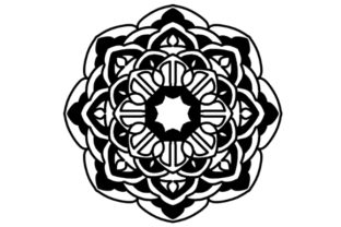Mandala Vector Art Pattern 802: A Versatile Design for Creative Projects