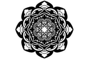 Mandala Vector Art Pattern 808: A Versatile Design for Creative Projects