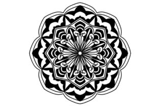 Mandala Vector Art Pattern 844: A Versatile Design for Creative Projects