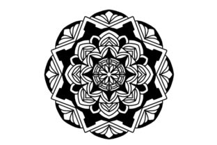 Mandala Vector Art Pattern 854: A Versatile Design for Creative Projects