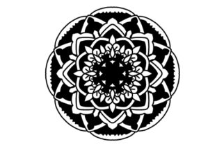 Mandala Vector Art Pattern 870: A Versatile Design for Creativity and Efficiency